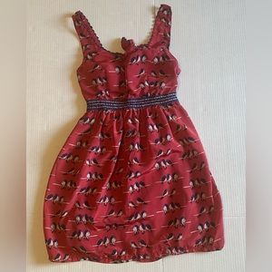 Judith March Womens Small Birds Dress